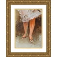 thumbnail image 1 of James Tissot 14x18 Gold Ornate Wood Frame and Double Matted Museum Art Print Titled - The Red Stockings, 1 of 4