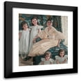 thumbnail image 1 of James Tissot 20x21 Black Modern Framed Museum Art Print Titled - Comtesse D’Yanville and Her Four Children (circa 1895), 1 of 5