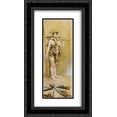 thumbnail image 1 of James Tissot 2x Matted 14x24 Black Ornate Framed Art Print 'Prehistoric Women', 1 of 2
