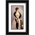 thumbnail image 1 of James Tissot 2x Matted 16x24 Black Ornate Framed Art Print 'Portrait of the Vicomtesse de Montmorand', 1 of 2