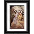 thumbnail image 1 of James Tissot 2x Matted 18x24 Black Ornate Framed Art Print 'A Fete Day at Brighton (Naval flags of various European nations seen In background)', 1 of 2