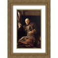 thumbnail image 1 of James Tissot 2x Matted 20x24 Gold Ornate Framed Art Print 'Gentleman In A Railway Carriage', 1 of 2