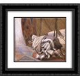 thumbnail image 1 of James Tissot 2x Matted 24x20 Black Ornate Framed Art Print 'God's Promises to Abram', 1 of 2