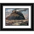 thumbnail image 1 of James Tissot 2x Matted 24x20 Black Ornate Framed Art Print 'The Conquest of the Amorites', 1 of 2