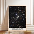 thumbnail image 1 of James Webb Deep Field Photograph Space Wall Art, Unframed Paper Poster 24x36in, 1 of 4