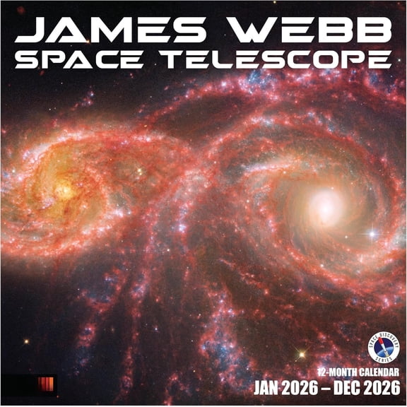James Webb Space Telescope 2026 Wall Calendar 12 Month | 12" x 24" Open | Thick & Sturdy Paper | Holiday | Science Space Calendar 2026