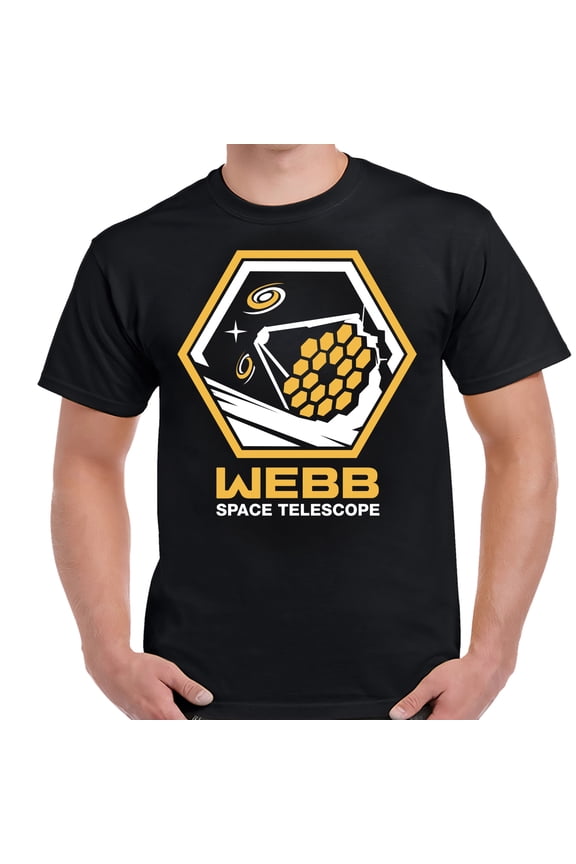 James Webb Space Telescope JWST Logo Adult Shirt-Large