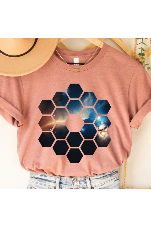 James Webb Space Telescope Shirt Scientist Shirt Mirrored Telescope Shirt Space Lover Shirt Jwst Shirt Unisex S-5XL Hot Trending Shirt, Vintage Birthday Gift