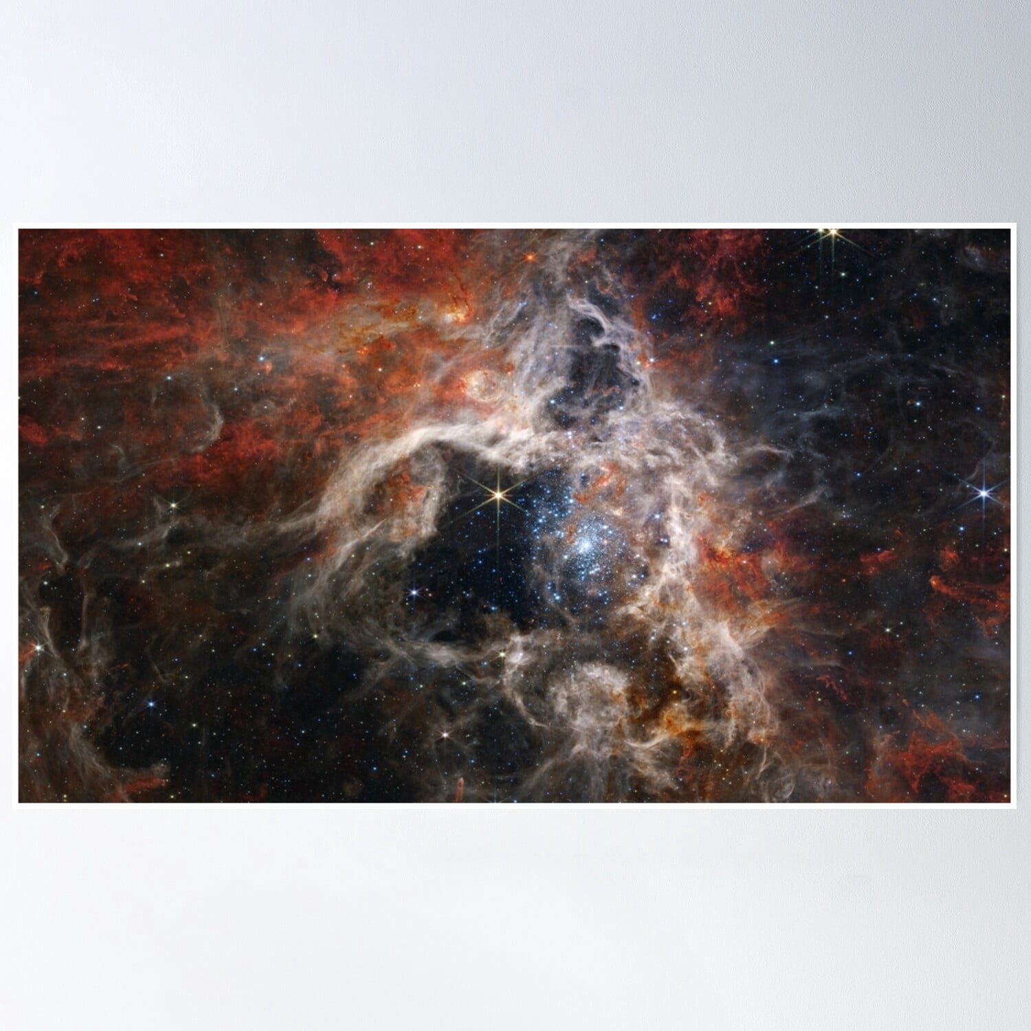 James Webb Space Telescope Tarantula Nebula (Nircam Image) Jwst Picture ...