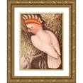 thumbnail image 1 of James Whitley, Sayer 19x24 Gold Ornate Wood Framed with Double Matting Museum Art Print Titled - Leadbeaters Cockatoo, 1 of 4