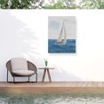 thumbnail image 1 of James Wiens 'A Day At Sea I' Outdoor Canvas 19x16, 1 of 5