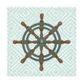 thumbnail image 1 of James Wiens 'A Day at Sea IV Aqua' Canvas Art, 1 of 3