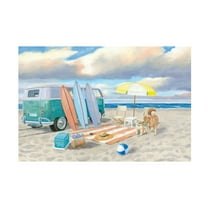 James Wiens 'Beach Ride II' Canvas Art