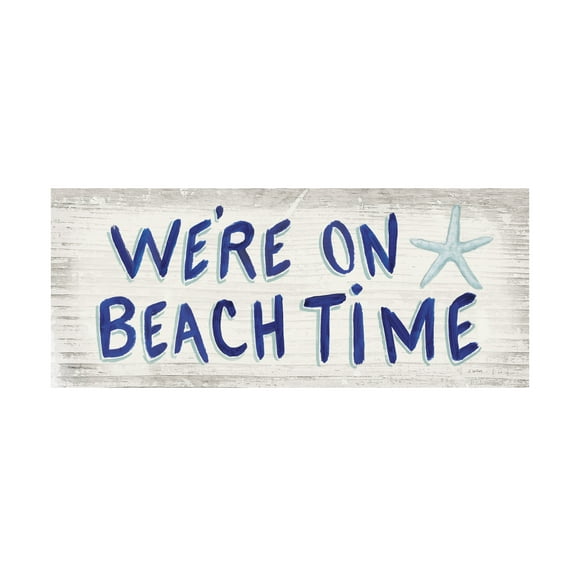 James Wiens 'Beach Time VI' Canvas Art