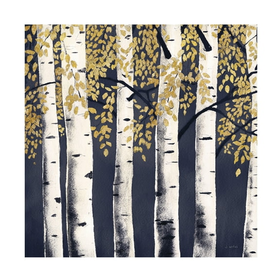 James Wiens 'Fresh Forest Indigo II' Canvas Art