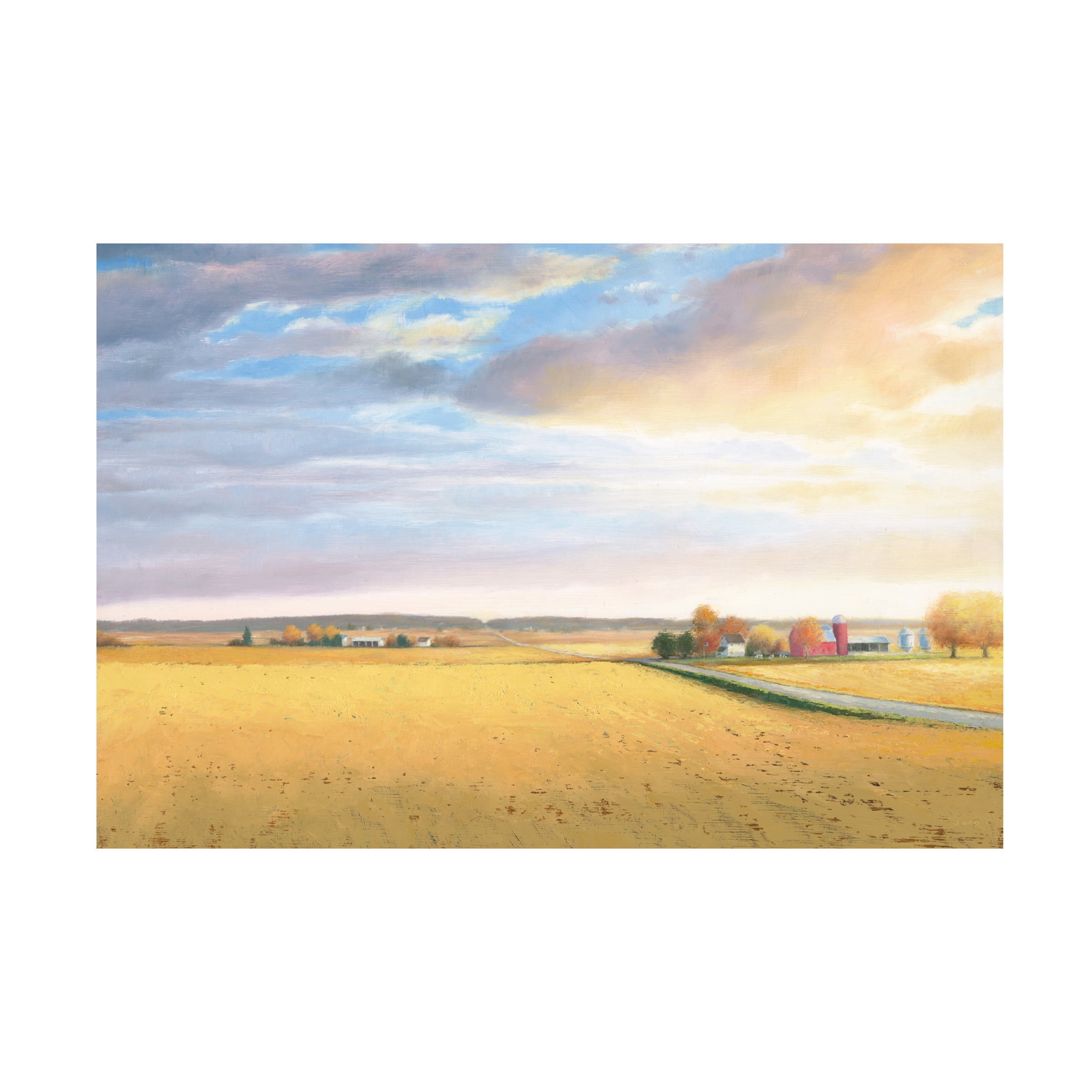 James Wiens Heartland Landscape 22" x 32" Canvas Art