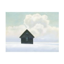 James Wiens 'Lonely Winter Landscape I' Canvas Art