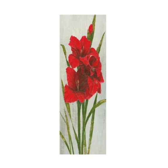 James Wiens 'Red Simplicity I' Canvas Art
