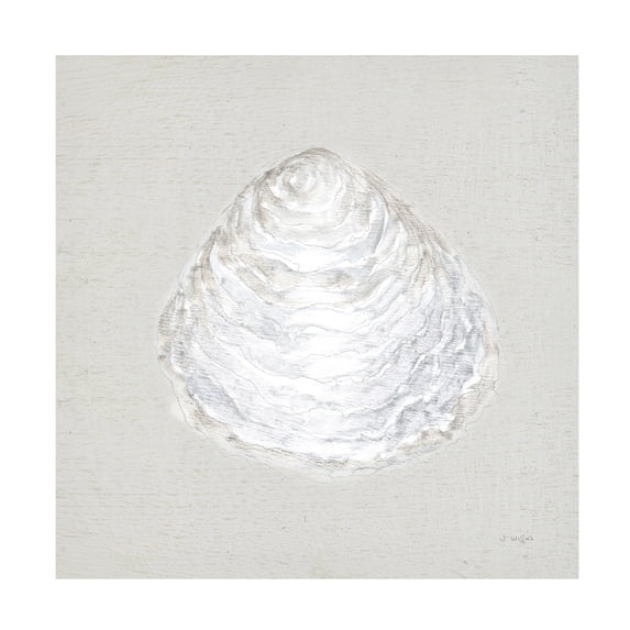 James Wiens 'Serene Shells I Tan' Canvas Art