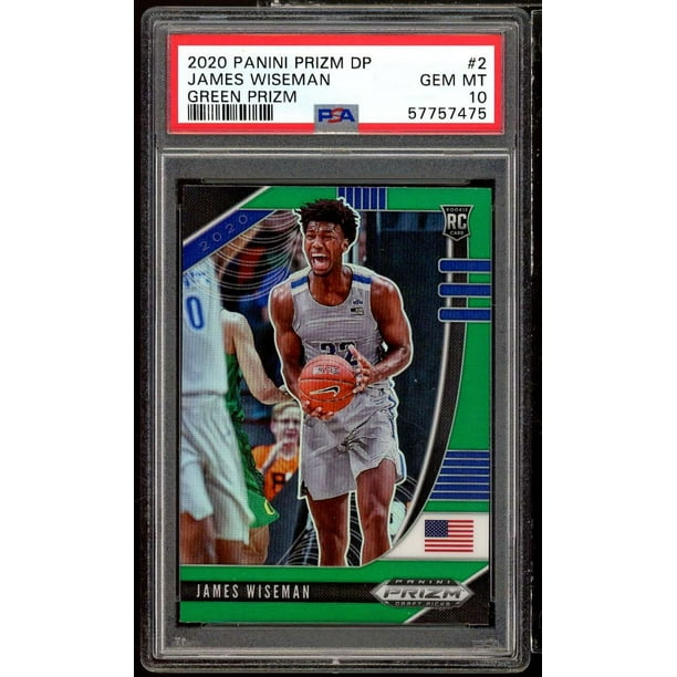Prizm Rookie James Wiseman Auto PSA