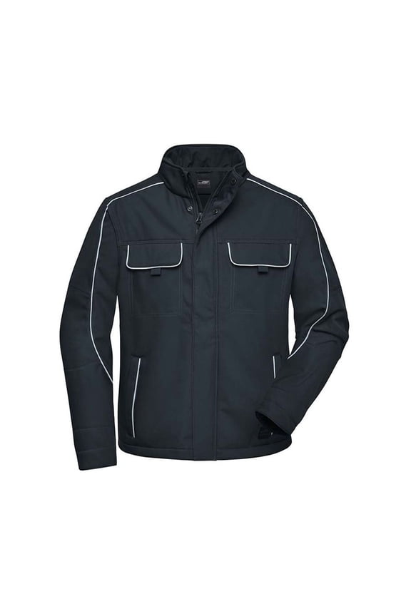 James and Nicholson Adults  Workwear Softshell Jacket