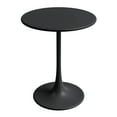 thumbnail image 1 of Jamesdar Kurv 24" Steel Bistro Table in Black Indoor/Outdoor, 1 of 5