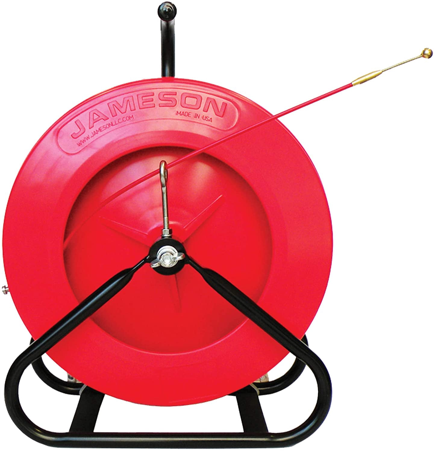 Mini Rodder Jameson 15-316-150 Mini Duct Hunter Traceable Rodder with 150 Feet of 3 ...