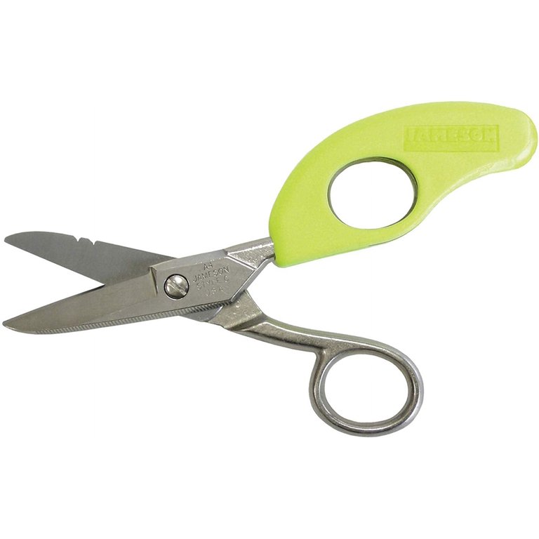 Jameson 32-41NS Notched & Serrated Scissors with Snip Grip