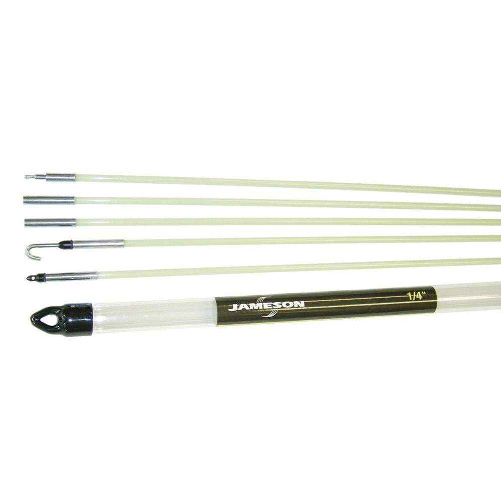 Jameson 7-36-23T 24 Ft Flexible Glow Fish Resin Rod Electrical
