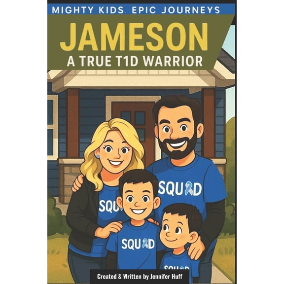 Mighty Kids, Epic Journeys Jameson: A True T1D Warrior, (Paperback)