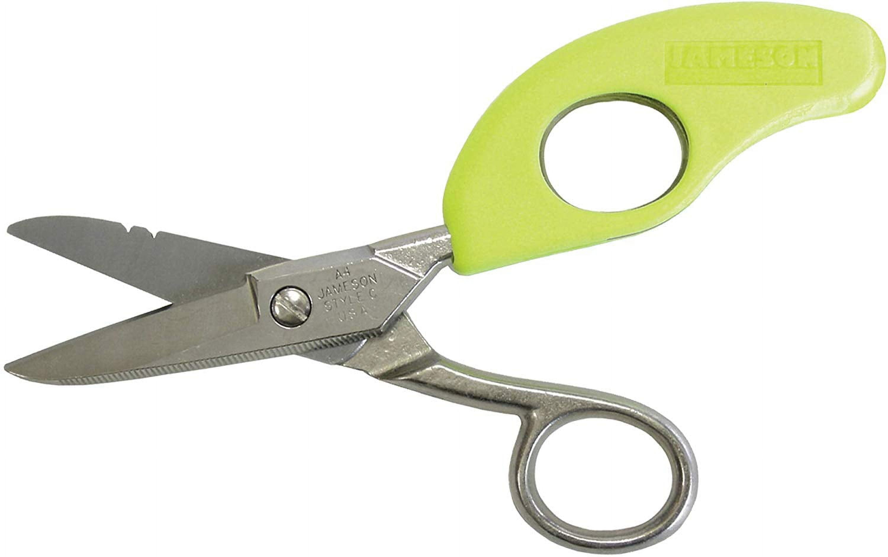 Jameson Notched & Serrated Scissors w/ Snip Grip