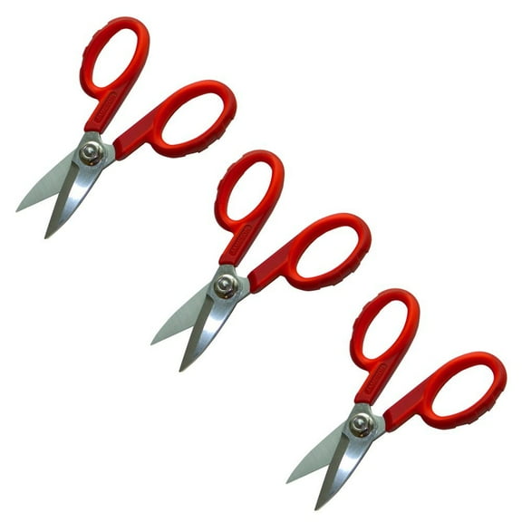 Jameson Fiber Optic Shears,6",PK3 32-60-3PK