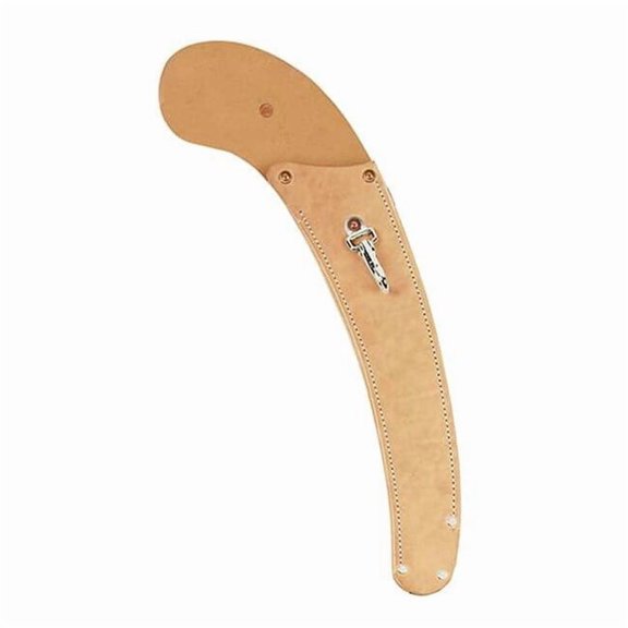 Scabbard For Hand Saw, Hard Chrome Plated Metal 16 in L Blade, Leather Grip, 22-1/2 in Tool L