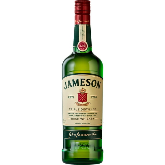 Jameson Original Irish Whiskey, 750 ml Bottle, 40% ABV
