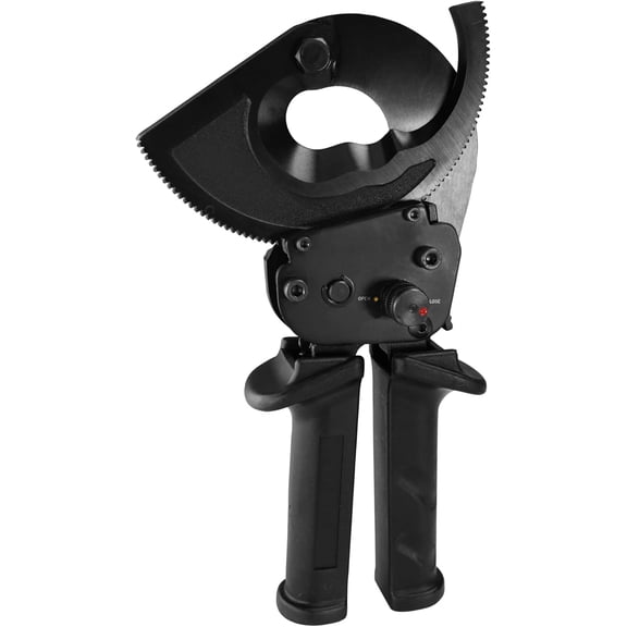 Jameson Ratcheting Cable Cutter | Heavy Duty  Strength | Rated for 750MCM Copper and Aluminum Cables
