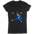 thumbnail image 1 of Jameson Williams Detroit AIR LADIES V-NECK Shirt T-Shirt, 1 of 1