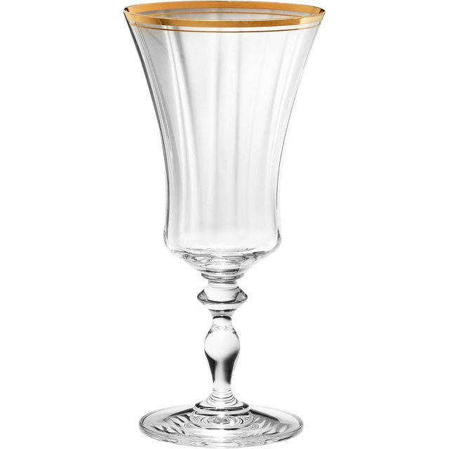 Jamestown Gold Iced Beverage Glass