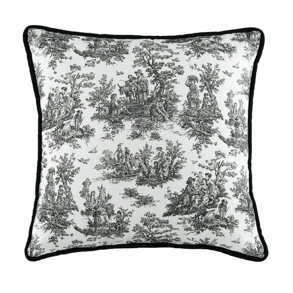 Jamestown - Square Toile Pillow