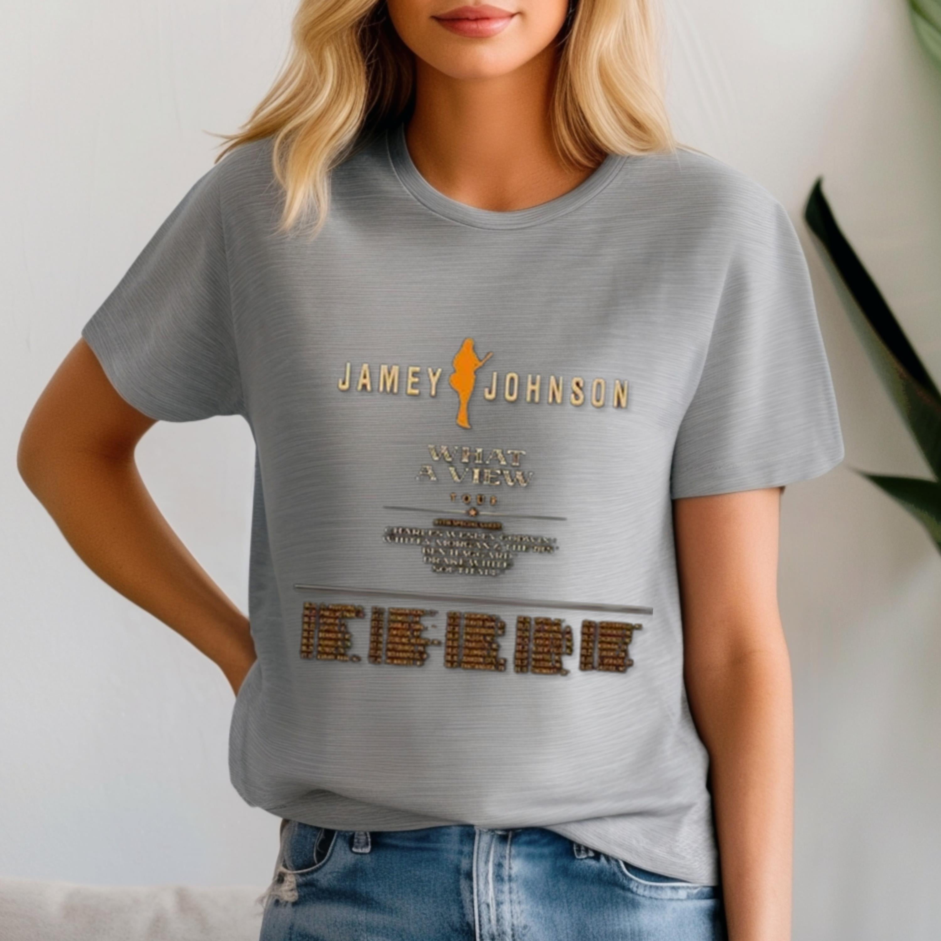Jamey Johnson What A View Tour 2024 Shirt, Jamey Johnson Fan Shirt