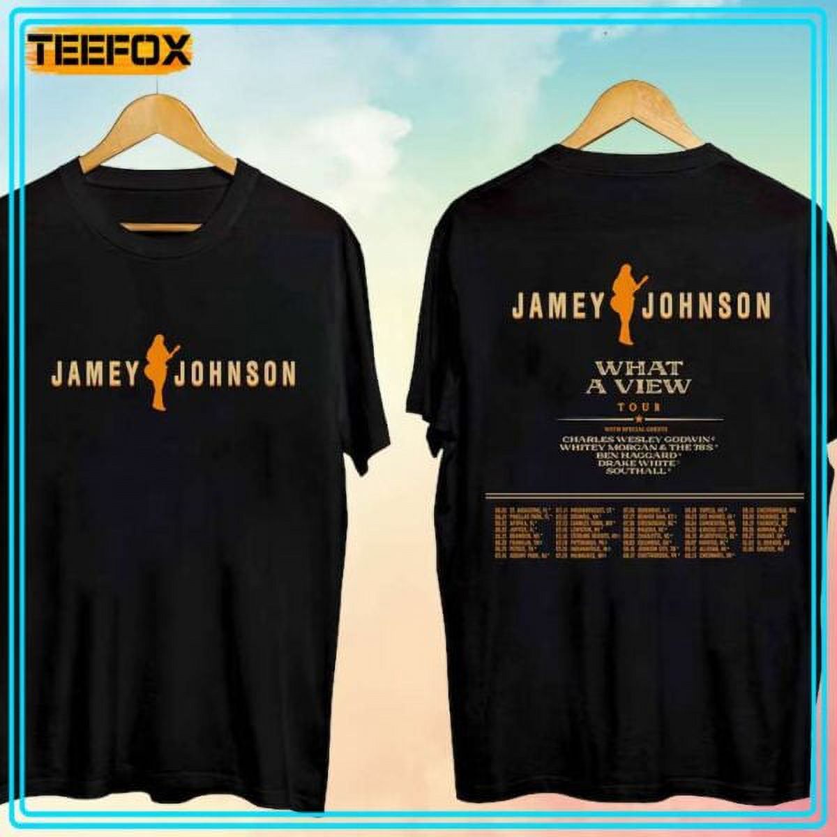 Jamey Johnson What A View Tour 2024 Unisex TShirt