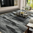thumbnail image 1 of Jamfeel Plush Fluffy Area Rugs for Living Room Indoor Non Slip Printed Rug Home Decor Floor Carpet, 6'x9', Gray, 1 of 7