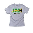 thumbnail image 1 of Jamica Kayak - Olympic Games - Rio - Flag Girl's Cotton Youth T-Shirt, 1 of 2