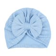 thumbnail image 1 of Jamicy Baby Hats Newborn Girl Hospital Hat Cotton Toddler Big Hair Bow Infant Toddler Kid Headwrap, 1 of 2