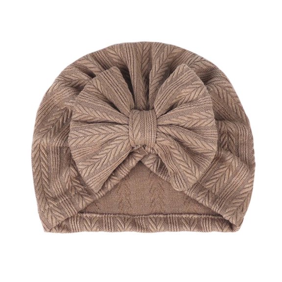 Jamicy Baby Hats Newborn Girl Hospital Hat Cotton Toddler Big Hair Bow Infant Toddler Kid Headwrap