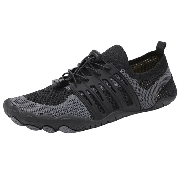 Jamicy Barefoot Water Shoes for Women Footwear, Quick Dry Wide Toe Box Pro Beach Swim Athletic Sports Shoes Non-Slip Lightweight Shoe for Pool Hiking Walking Diving