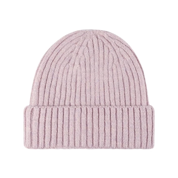Jamicy Beanie Winter Hats Unisex Soft Warm Stylish Knited Cuffed Skull Cap Unisex Solid Color Outdoor Knit Warm Thickened Cold Weather Hat