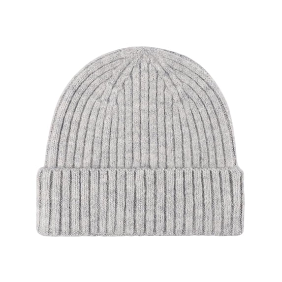 Jamicy Beanie Winter Hats Unisex Soft Warm Stylish Knited Cuffed Skull Cap Unisex Solid Color Outdoor Knit Warm Thickened Cold Weather Hat