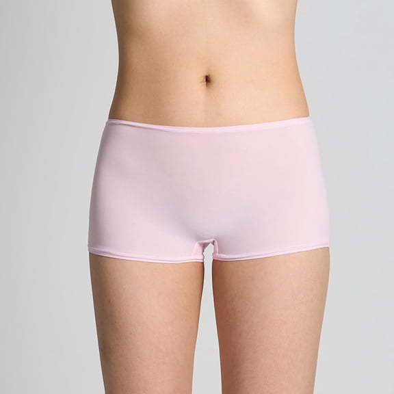 Jamicy Boy Shorts Underwear for Women Stretchy Boxer Briefs Seamless Underwear Full Coverage Boyshort