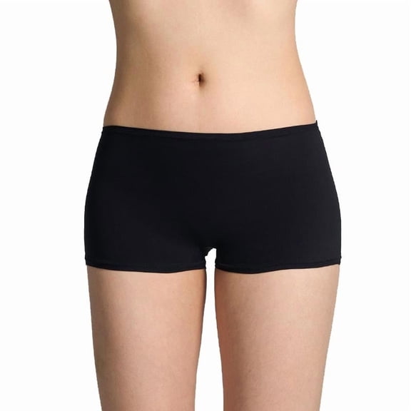 Jamicy Boy Shorts Underwear for Women Stretchy Boxer Briefs Seamless Underwear Full Coverage Boyshort