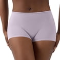 thumbnail image 1 of Jamicy Boy Shorts Underwear for Women Stretchy Boxer Briefs Tagless Full Coverage Seamless Underwear Boyshort for Women, 1 of 4